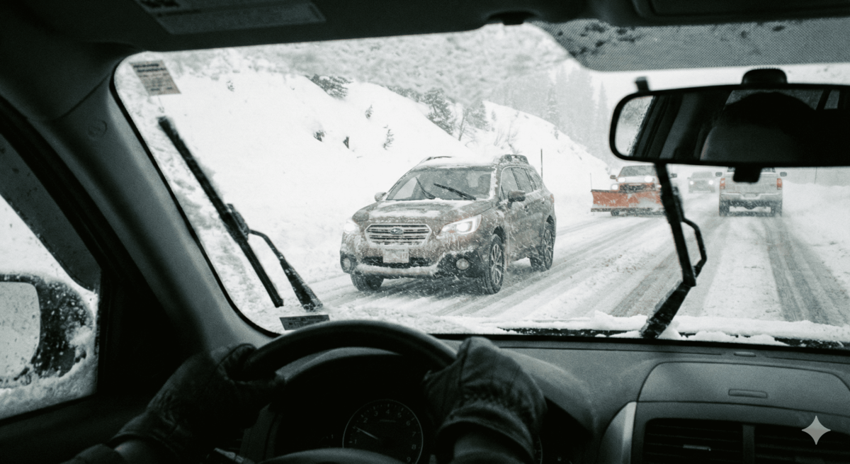 軽井沢の雪道もこれで安心!冬の運転に必要な準備と安全走行のポイント